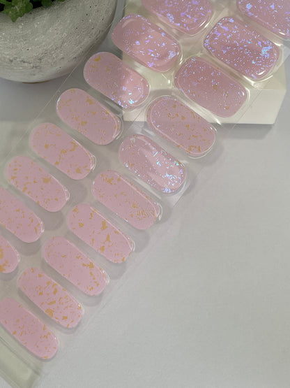 Swiftie Pink DIY Semi Cured Gel Nail Sticker