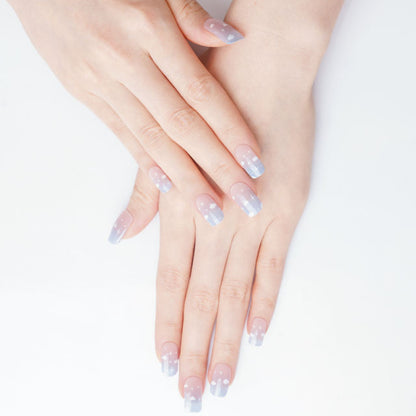 Dreamy Clouds DIY Semi Cured Gel Nail Sticker