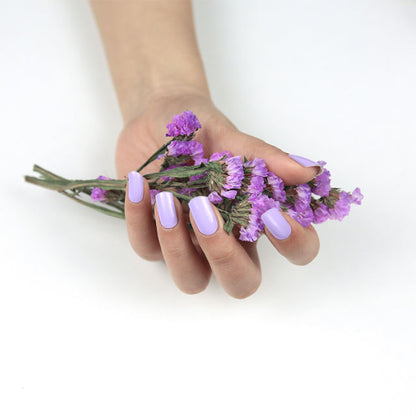 Japanese Purple Wisteria DIY Semi Cured Gel Nail Sticker